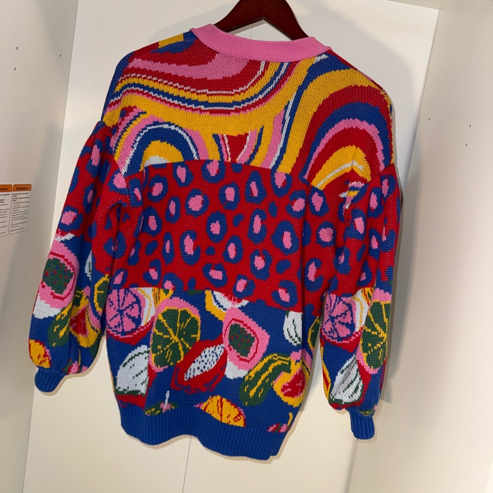 FARM Rio Mixed Prints Knit Cardigan - Picture 11 of 12